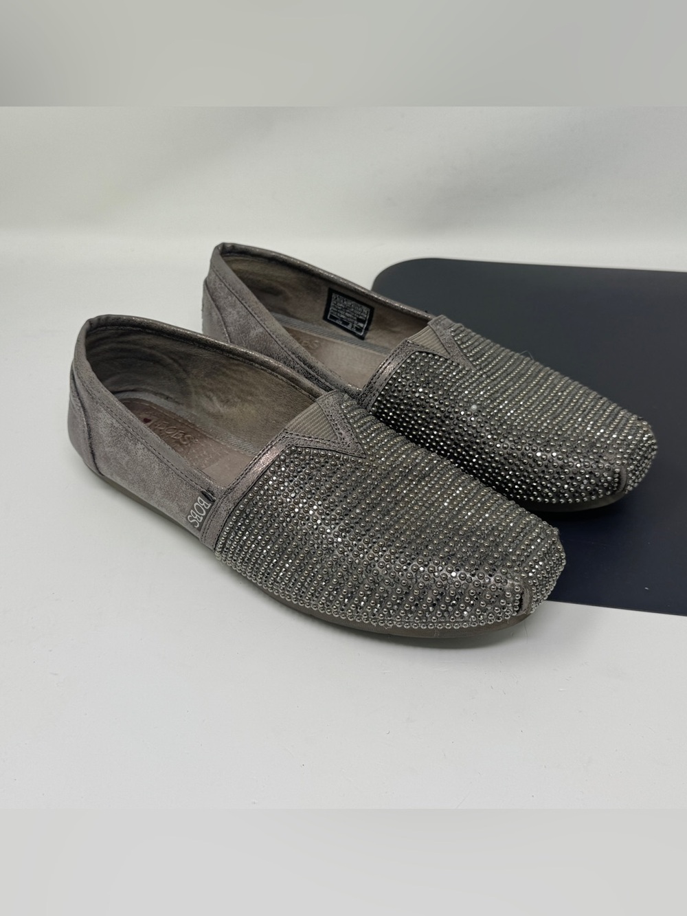 BOBS from Skechers Big Dreamers Size 7.5 Silver SN 31454